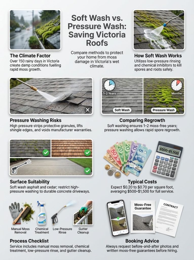 infographic Soft Wash Vs Pressure Washing Moss Removal Which Is Best-For-Your-Home 